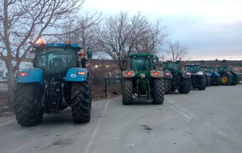 Los tractores salen a las calles